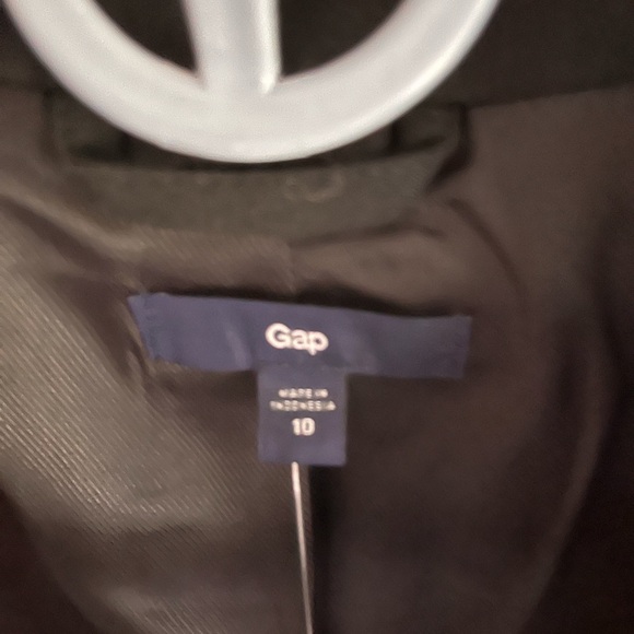 Black 2-button lined blazer - Picture 2 of 4